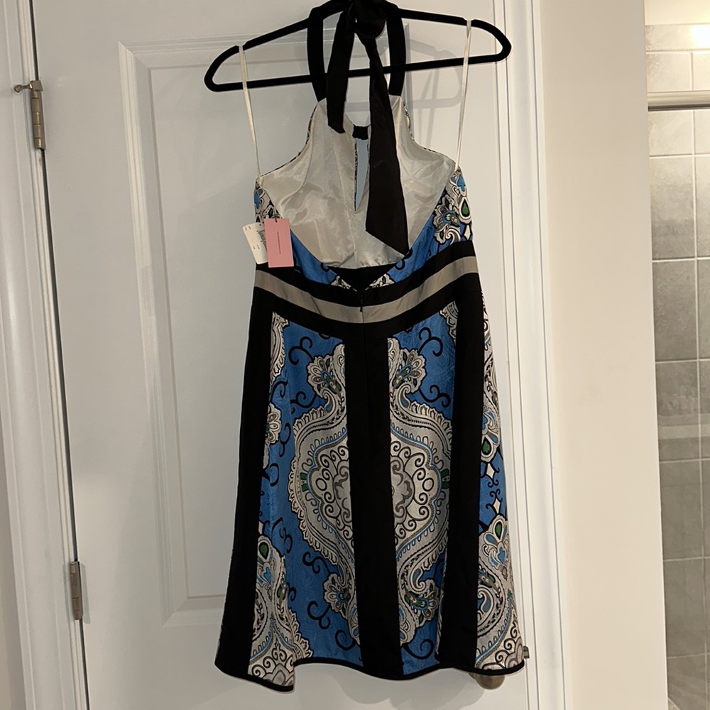 NWT Phoebe Couture Silk Halter Dress - Size 10 - Picture 3 of 5